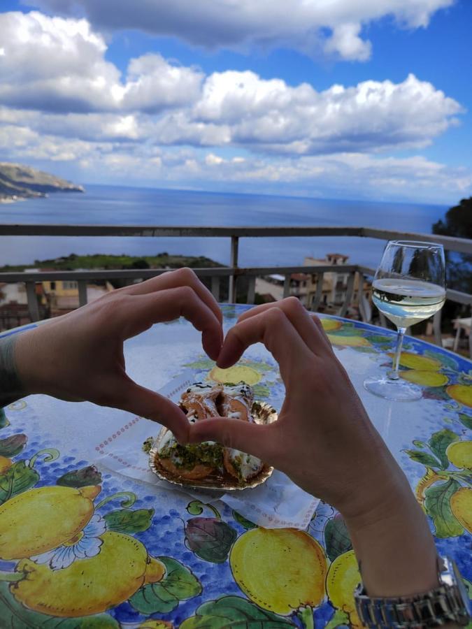 Taormina Wonderful View Apartamento Exterior foto