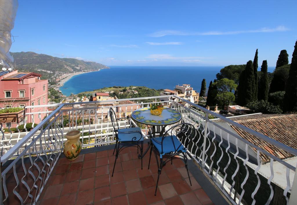 Taormina Wonderful View Apartamento Exterior foto